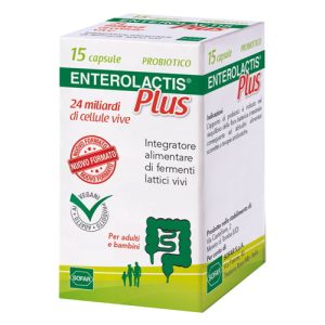 Enterolactis Plus Fermenti Lattici 15 Capsule
