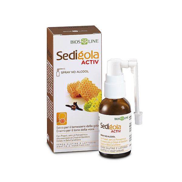 Sedigola Activ Spray 30 ml Bios Line Apix Propoli - immagine 2