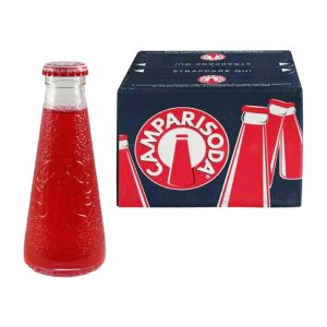 Campari Soda in bottiglietta di vetro da 10 cl