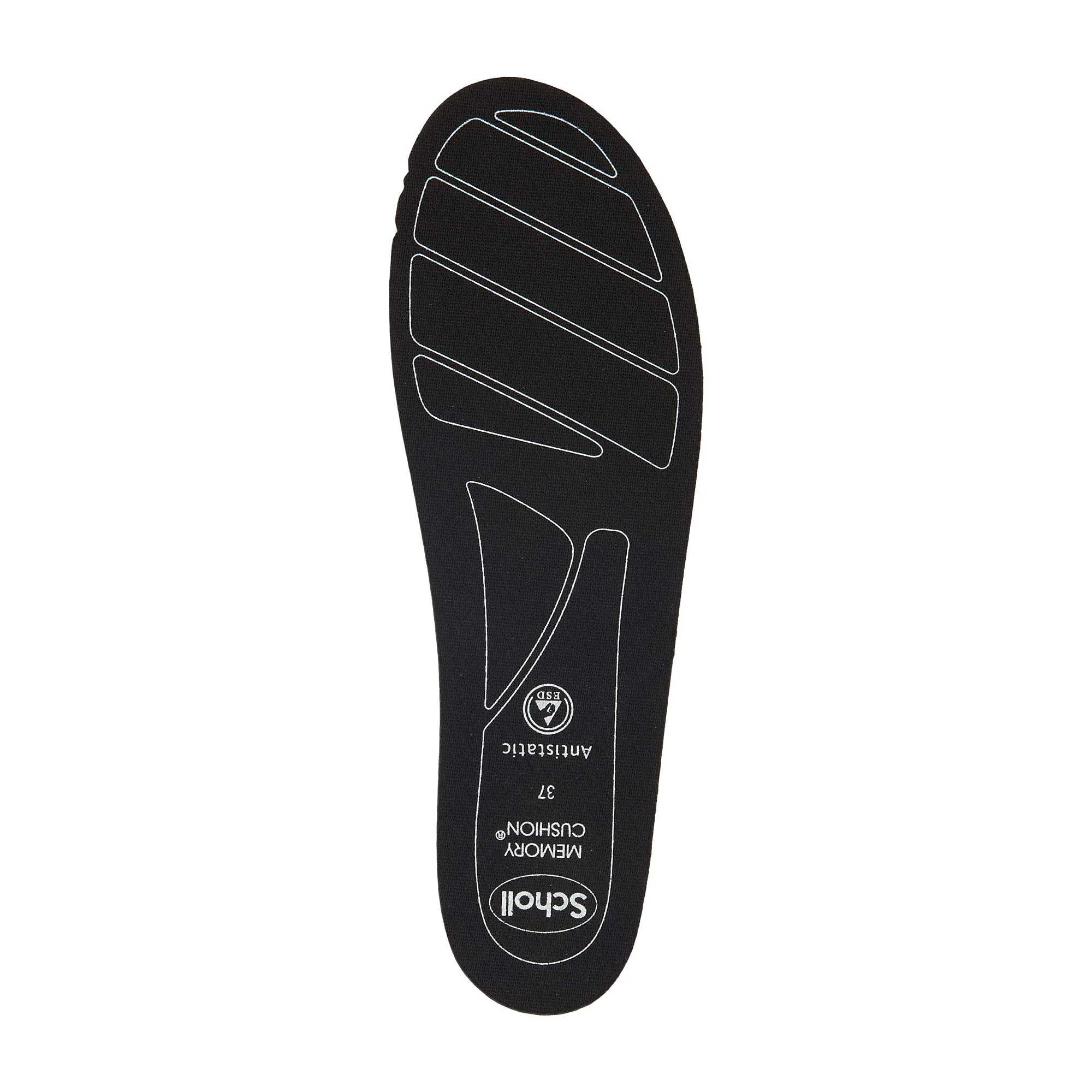 Scholl Antistatic Memory Cushion Insole Pro ULTRAGRIP Solette Plantari Antistatico Tag. 37 - immagine 4