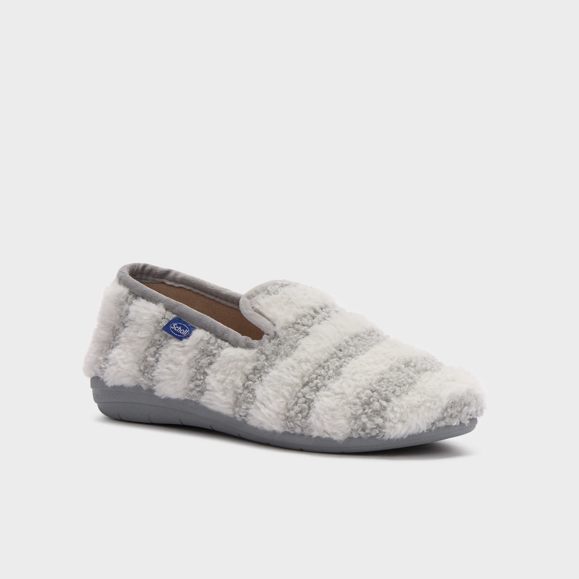 Scholl Maddy Shoe Grigio Chiaro Pantofola Tag. 39 - immagine 3