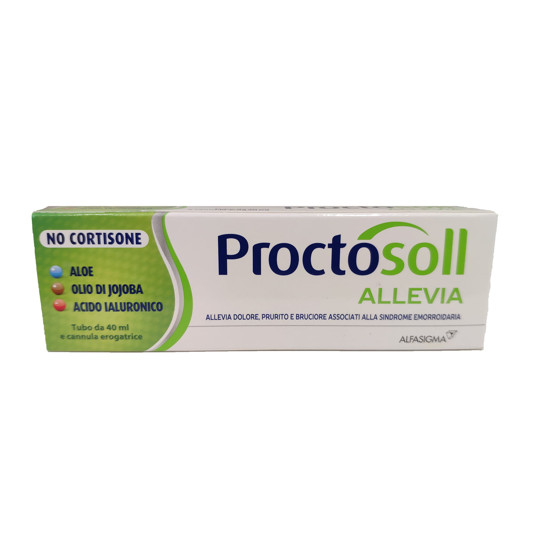 Proctosoll Allevia Gel Rettale Dolore-Prurito-Bruciore Emorroidi 40ml