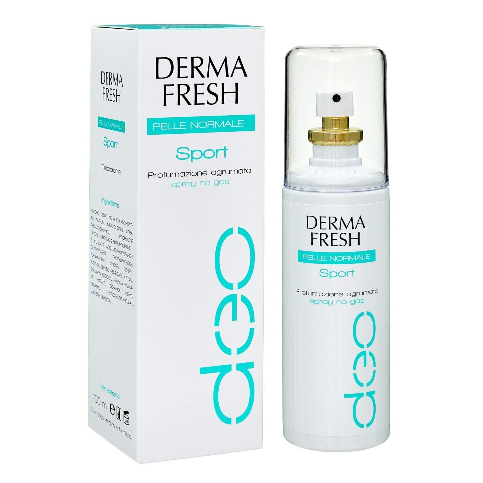 Dermafresh Deodoranti Pelle Normale Sport 100ml - immagine 2