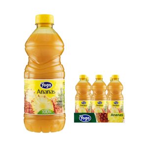 Yoga Succo di frutta al'Ananas in bottiglia di plastica da Lt 1