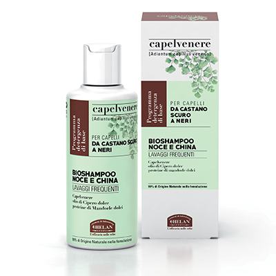 Capelvenere Bio Shampoo Noce e China di Helan