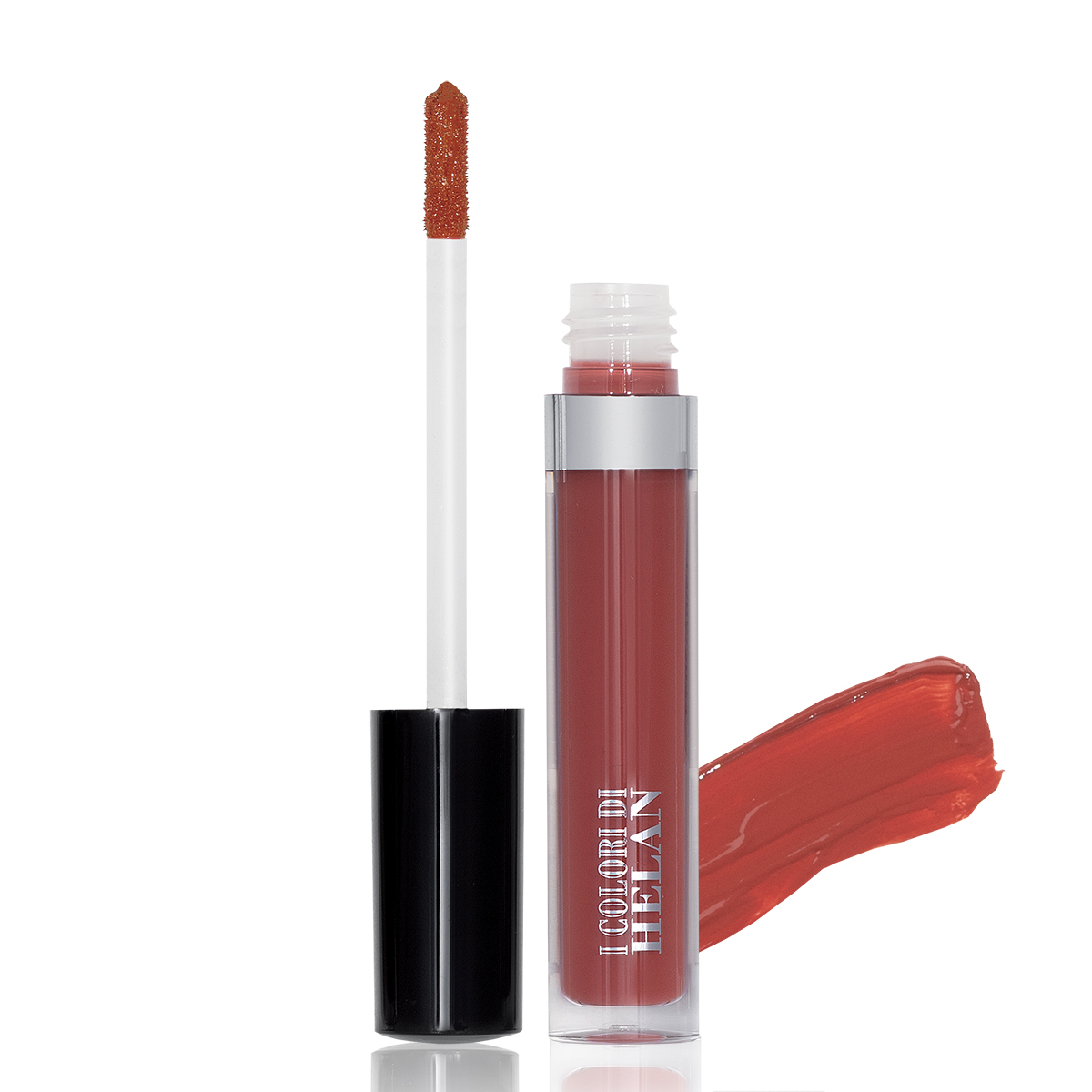 Rossetto Liquido Glossy Rosa Belle Époque di Helan - immagine 4