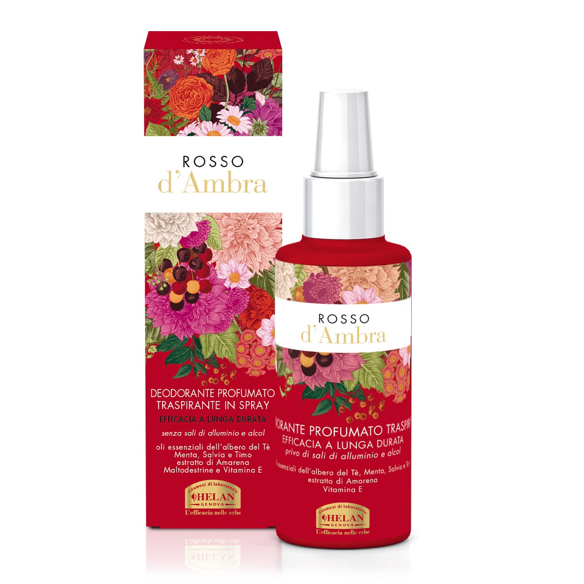 Rosso d’Ambra Deodorante Analcolico Spray di Helan - immagine 2