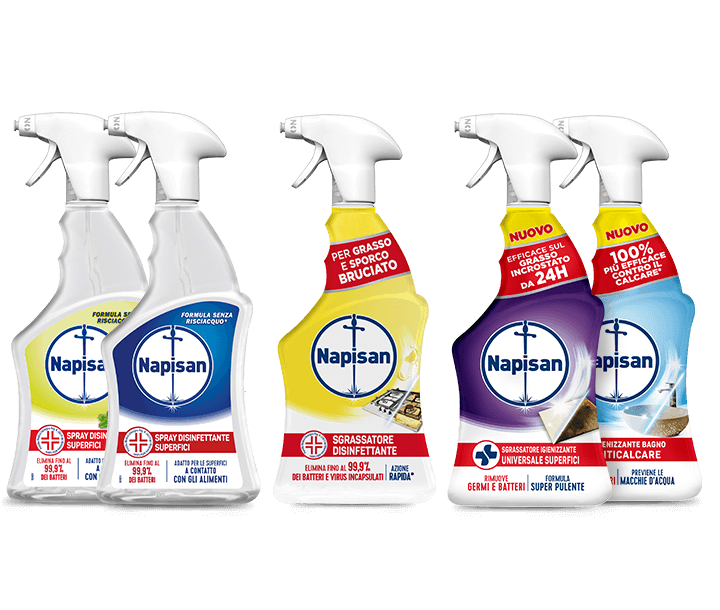 Napisan Disinfettante Spray Limone 740 ml - immagine 2