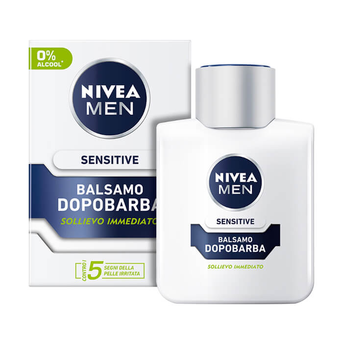 Nivea dopobarba balsamo per pelli sensibili 100ml - immagine 2