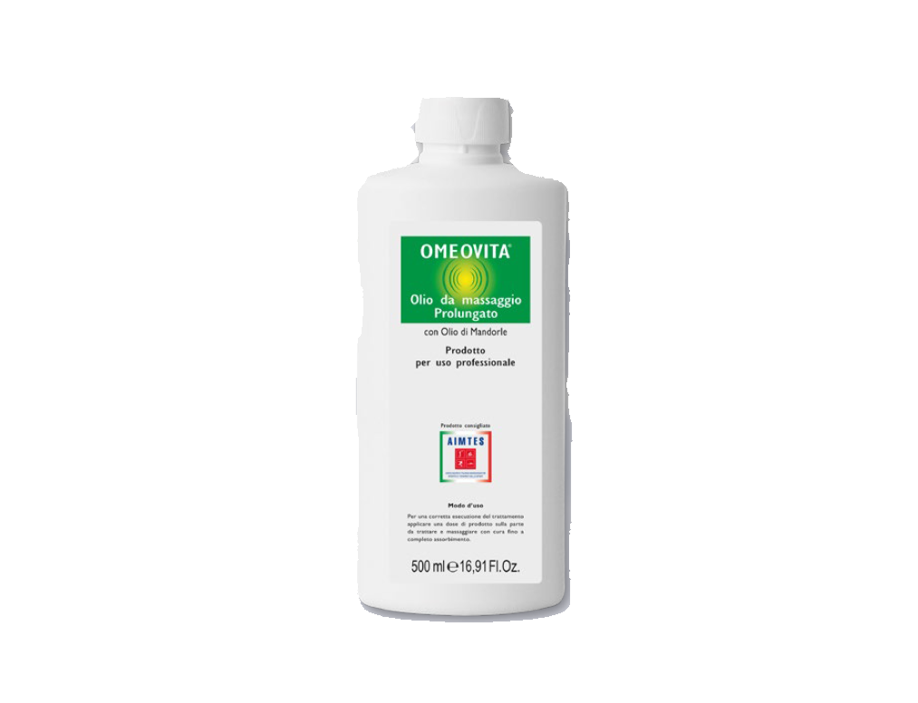 Olio da massaggio prolungato con olio di mandorle Omeovita - immagine 2