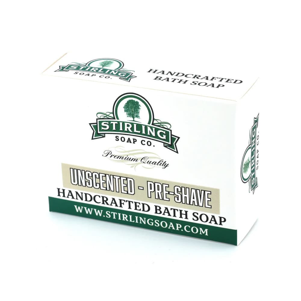 Stirling saponetta prebarba Unscented 155gr - immagine 2