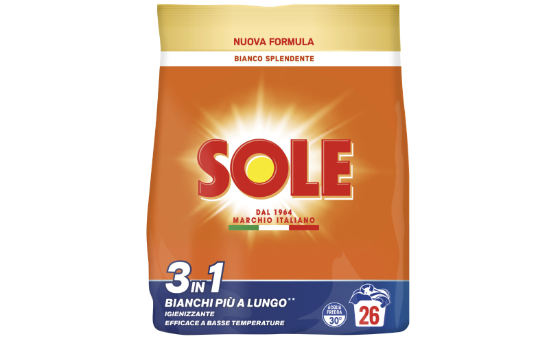 Sole Lavatrice Polvere 26 Misurini - immagine 2