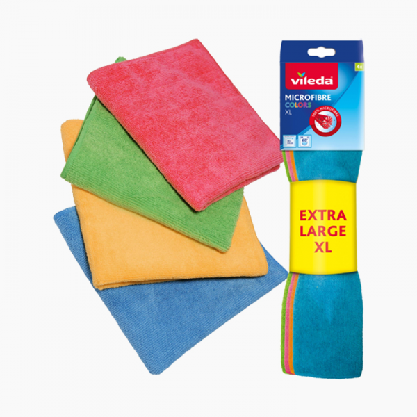 Vileda Panno Microfibra Colors XL x 4 - immagine 2